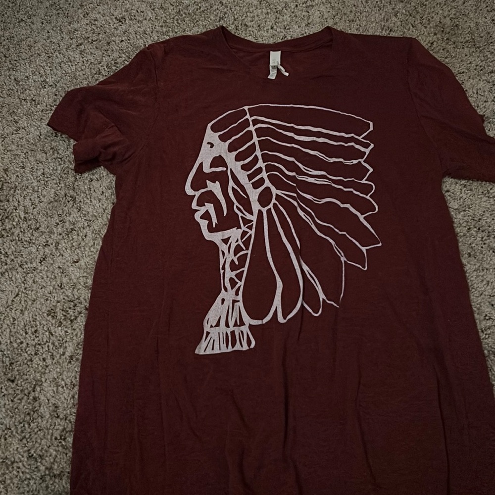 Women’s deep red size medium shirt